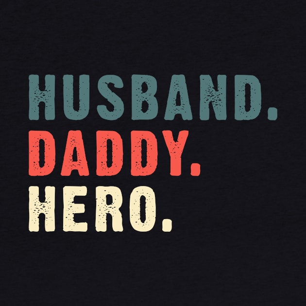 Vintage Husband Daddy Hero Costume Gift by Ohooha